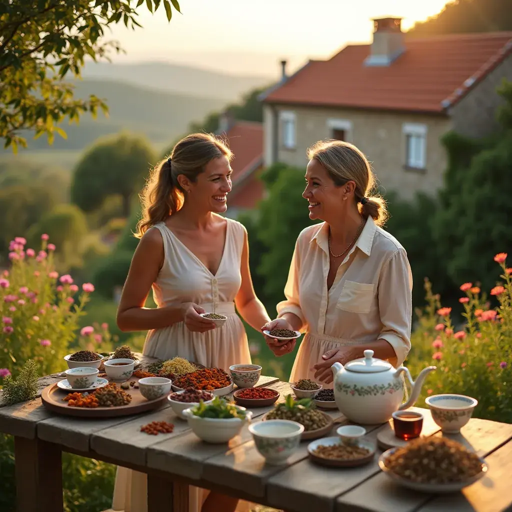 Svježe pripremljena šalica čaja za podršku srcu